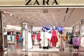 Loja Zara no Shopping Leblon