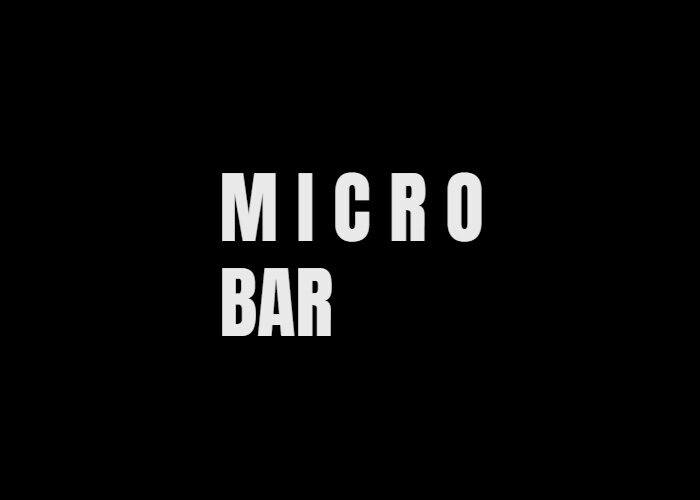 Logo do Micro Bar no Leblon